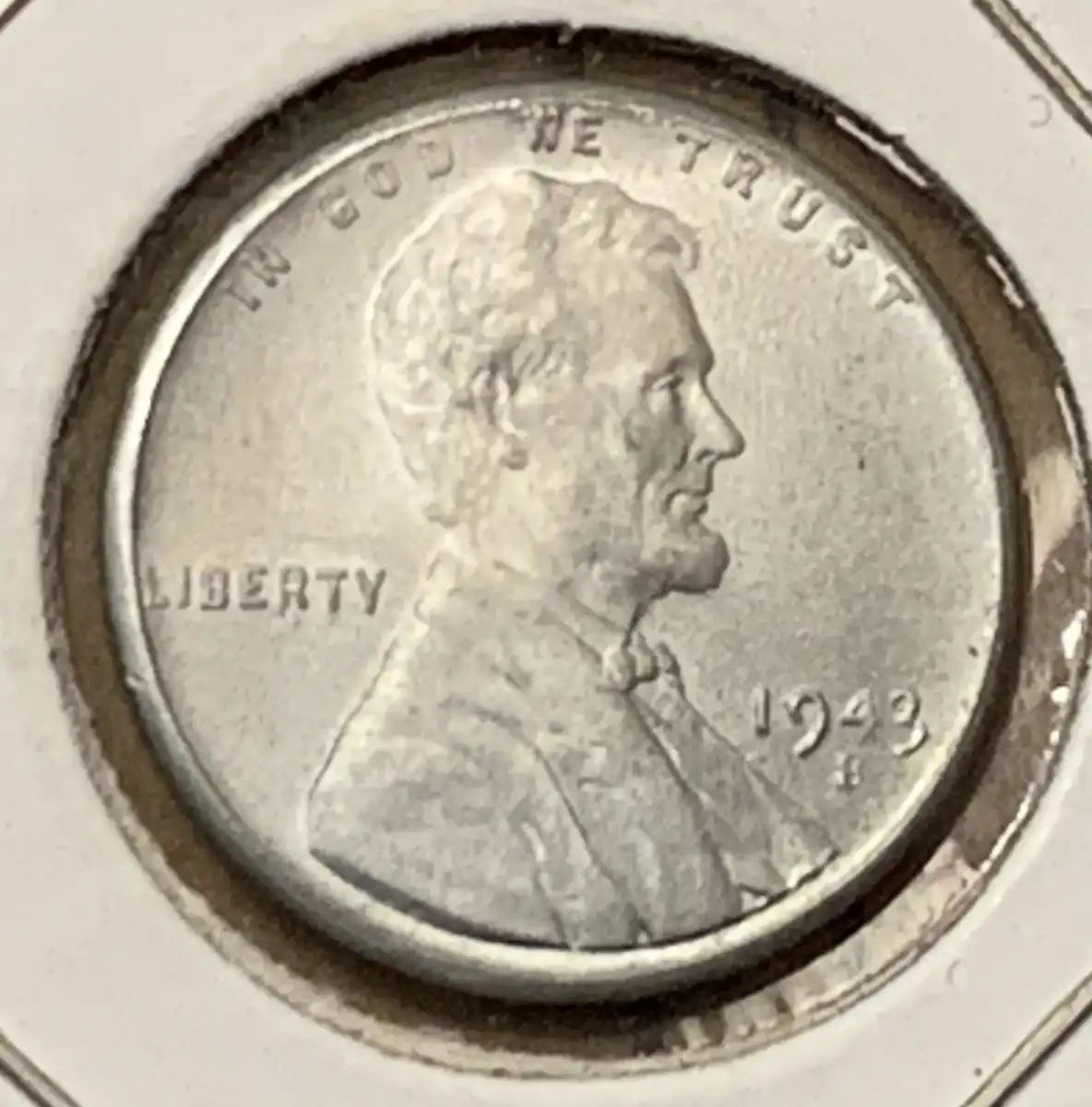 For-Sale:-1943--S-Steel-Lincoln-Wheat-Cent